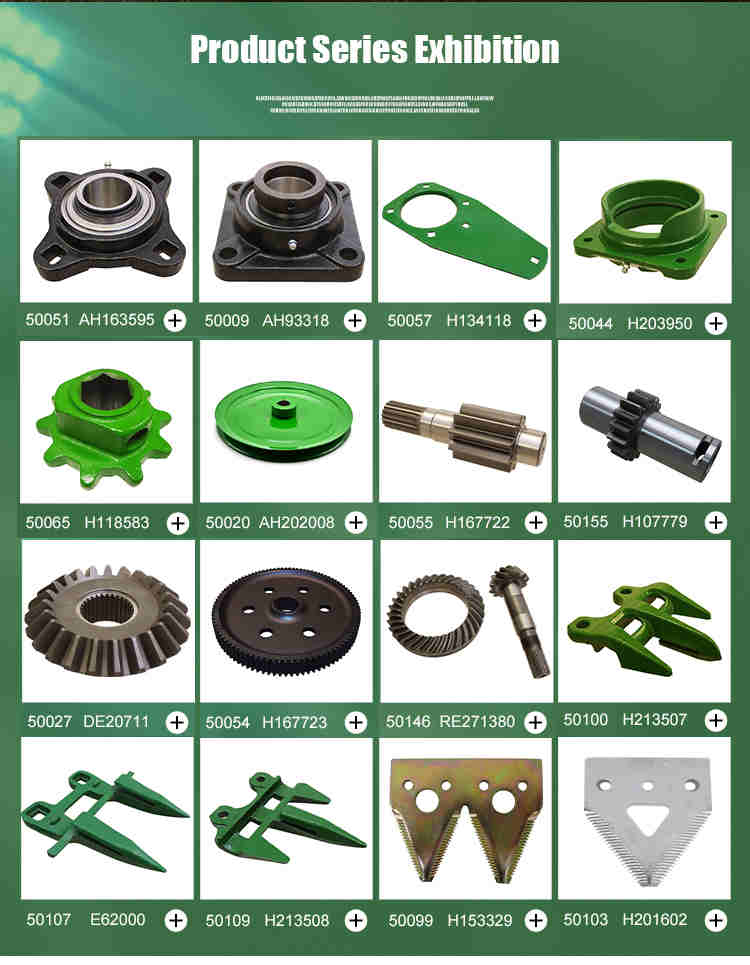 H118583 Agricultural Spare Parts Feeder House Chain Sprocket for Agricultural Combine Harvester Parts