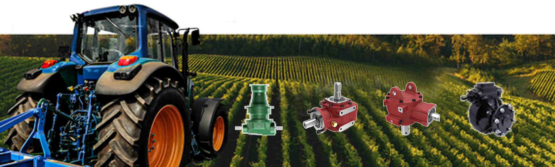 Agricultural 58HP PH50 Gearbox for Post Hole Digger 3.18:1