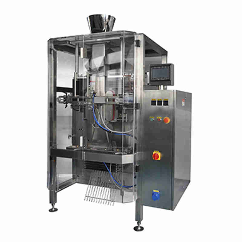 HL620 Electric Vertical Automatic Bag Packaging Machine for Candy Puffed Food Counting Gluing Slitting Wrapping Plastic