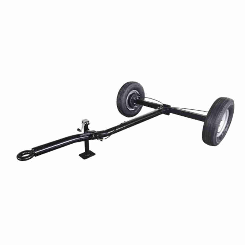 Car Rear Trailer Axle 2-wheel Trailer Rear Axle Assembly Load 2000kg