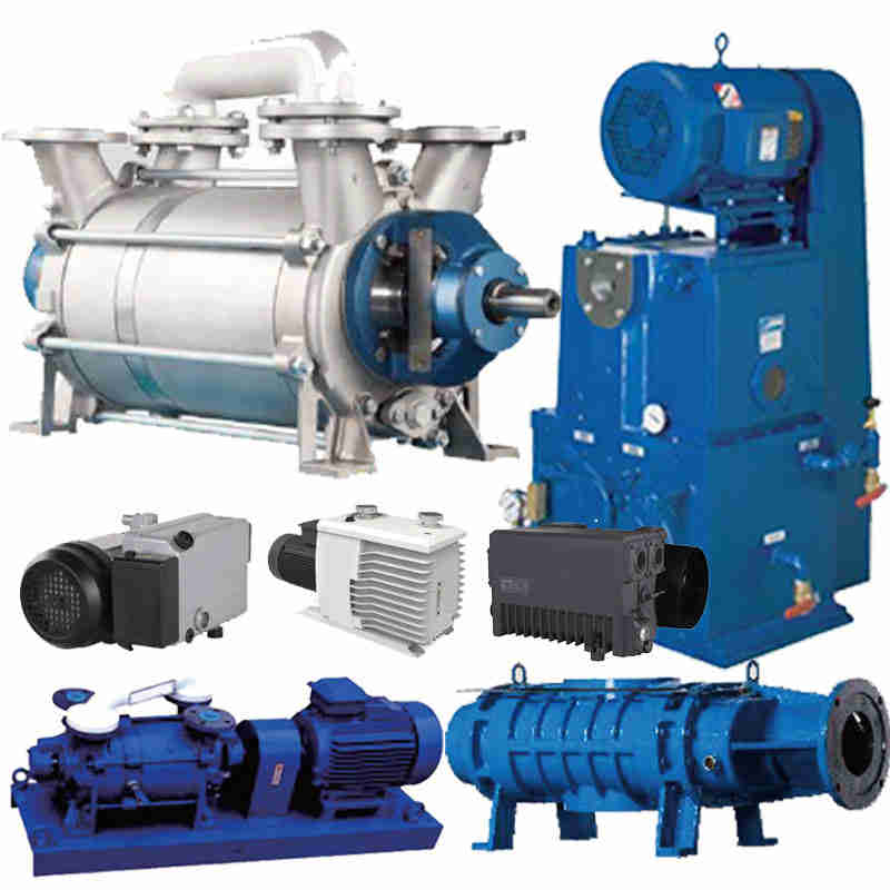 2SK Single Double Stage Liquid Water-ring Vacuum Pump Boosters Roots Rotary Van Piston Pump Replacement of Kinney's KLRC KT KMBD