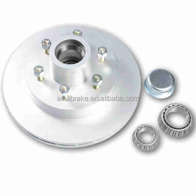 High Quality 10 Inch Trailer Hubs  Airui 5 Bolts Wheel Lazy Hub LM Bearing Kit Complete for Boat Trailer/Mover Caravan Camper