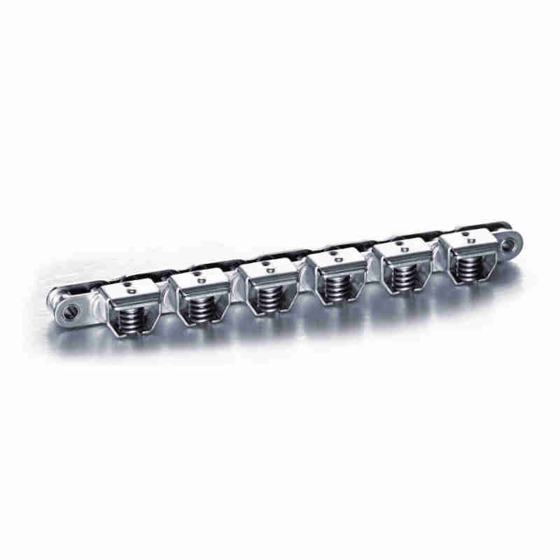 Stainless Steel 08B2GC-C Teeth Frame Clamp Industrial Farm Applicable Roller Chain Gripper for Form Fill Vacuum Seal Wrapping