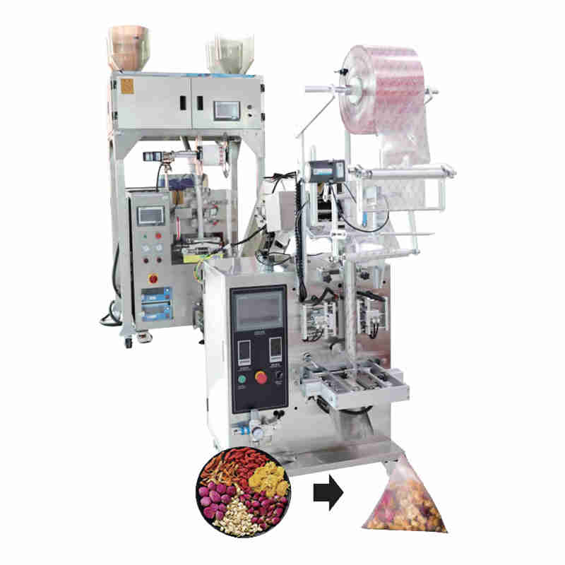 Triangular Inner Bag and Outer Bag Packing Machine for Packaging Tea