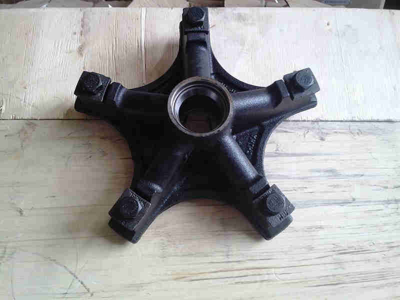 Travel Trailer Parts RV Utility  5 Lug Spoke Hub Unbraked   Axle Part Trailer Accessories for Rv Use