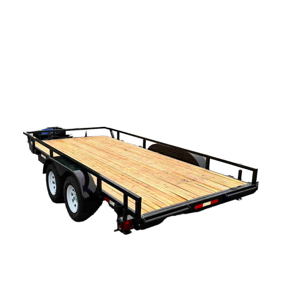 1500kg-3500KG Load Car Board Car Trailer with Rubber Torque Damping Axle