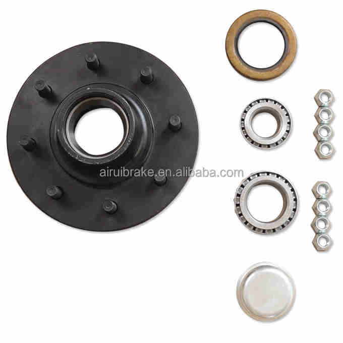 7000 Lbs Single Axle Trailer 8 Stud Axle Hub with 6.5 Inch PCD