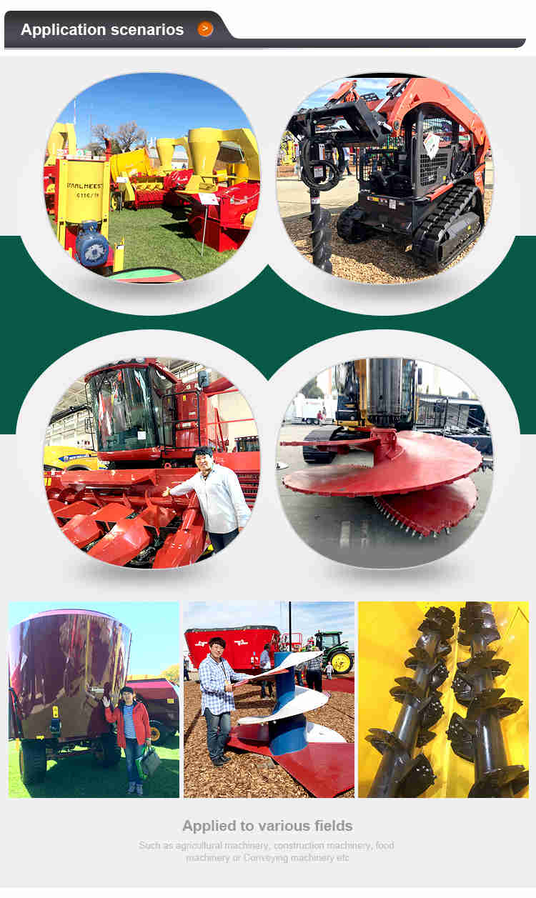 Auger for Well Drilling Tractor Auger for Grain Flight Auger