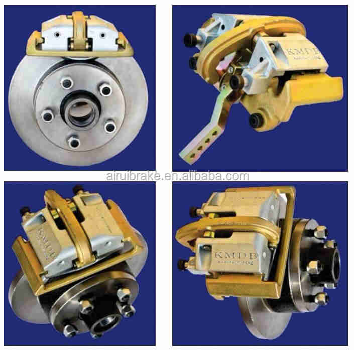 Stub Axle for 2000kg Boat Trailer Hot Dip Galvanizing Mechanical Disc Brake Trailer Accessories for Rv Use