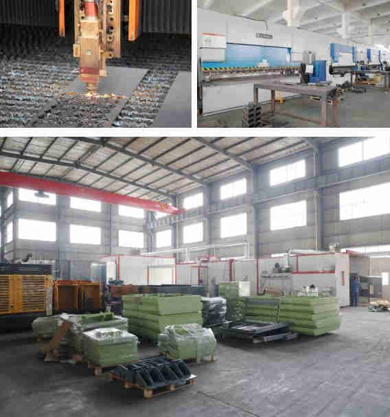 4-wheel Steering Front Rear Axle Flatbed Trailer for Mobile Transportation of Air Compressors Generator Sets Various Equipment