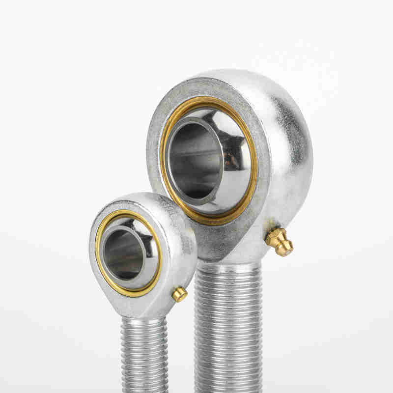 POS Series Zinc Plated Rod End Bearings Left or Right Hand Male Thread Joint