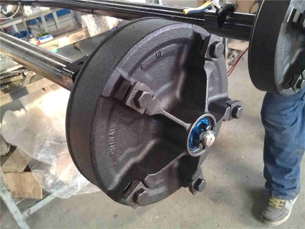6000 Lbs American Style Mobile Home Axle - Electric Drum Brake Axle and Ilder Hub Axle