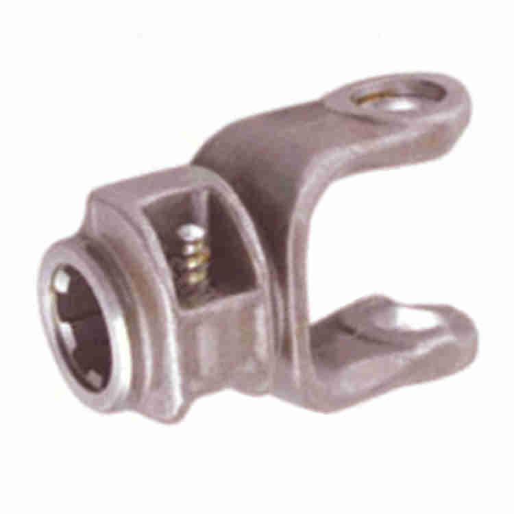 A Pin-hole Plain Bore Yoke Adaptor Splined Shaft Universal U Joint for Agricultural Pto Shaft