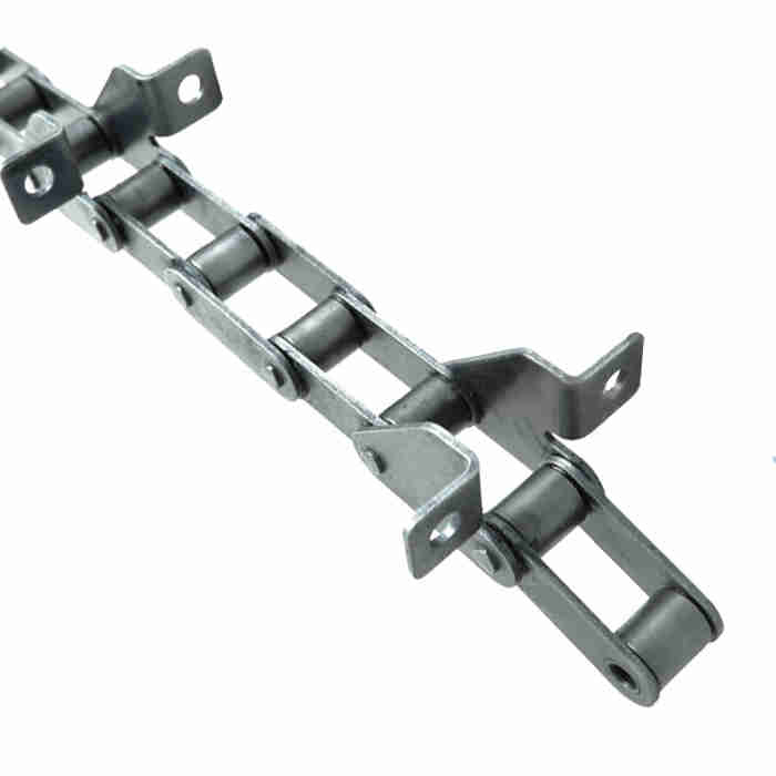 S Type S52F11SD S52F3 C45F1SD  Steel Agricultural Conveyor Roller Chain With Attachment