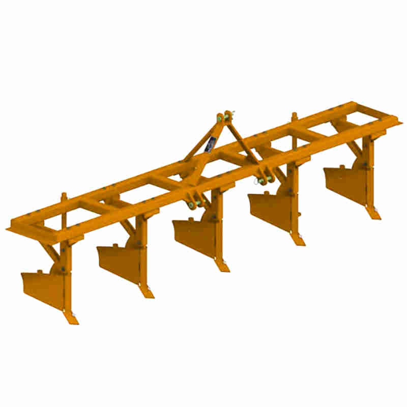 R-580 620kg Agricultural Plow Plough 5 Rows Potato Furrower for Tractor