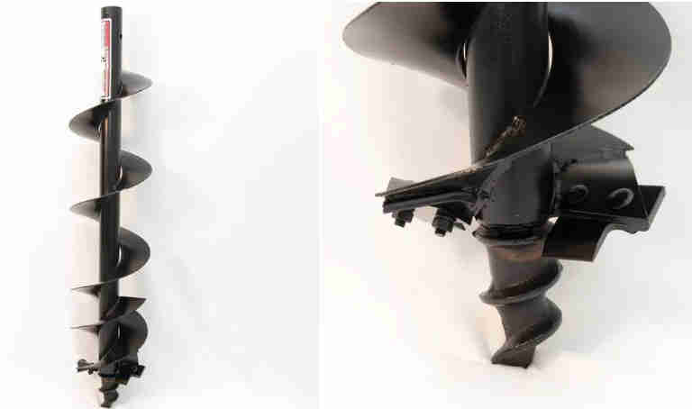 9 Inch Standard Duty Earth Auger for 3-point Tractor Mounted Post Hole Diggers