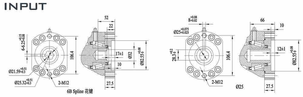 FWA Series FWA19 Planetary Slewing Drive Gearbox for Truck Mounted Crane
