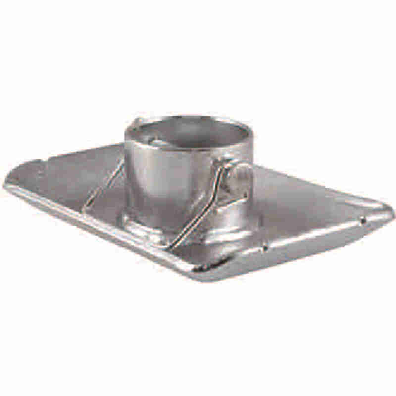 1BJY-JT-04 Capacity 5000LBS Trailer Parts and Accessories Trailer Jack Foot Plate 2-Inch Diameter Tube
