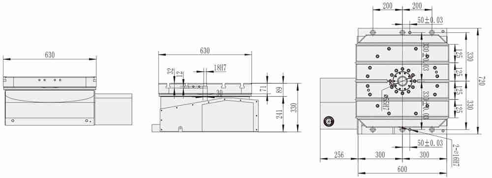 WT-H630 Hot Selling Good Quality 860Kg China Cnc Machining Center Accessories Products