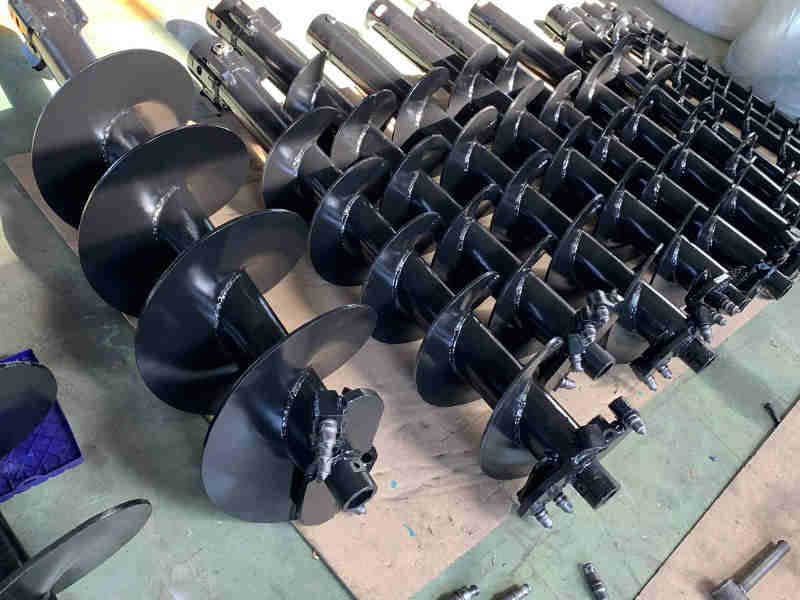 Ever-power High Quality Mini Excavator Earth Auger Parts / Post Hole Digger