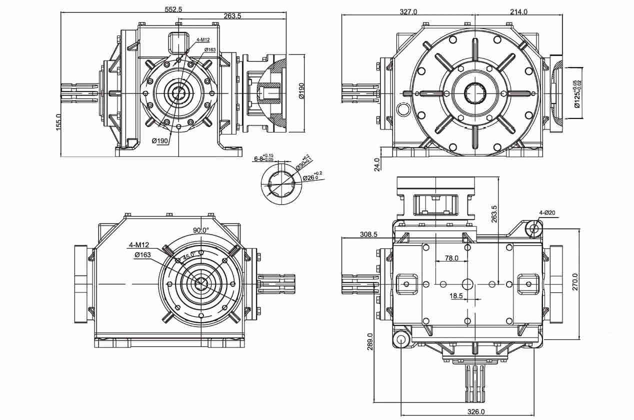 Affordable Round Straw Hay Square Balers Gearbox for Agricultural Machine Hay Rakes Round Square Straw Balers Manufacturers