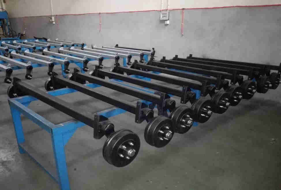 Heavy Duty Trailer Axle Germany Type Axle for Sale FA12F10.0 FA14F10.0 FA16F10.0 FA18F10.0