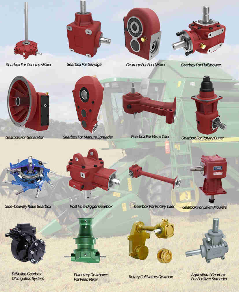Agricultural  259 Series 30HP Gearbox for Manure Spreader Fertilizer Spreader