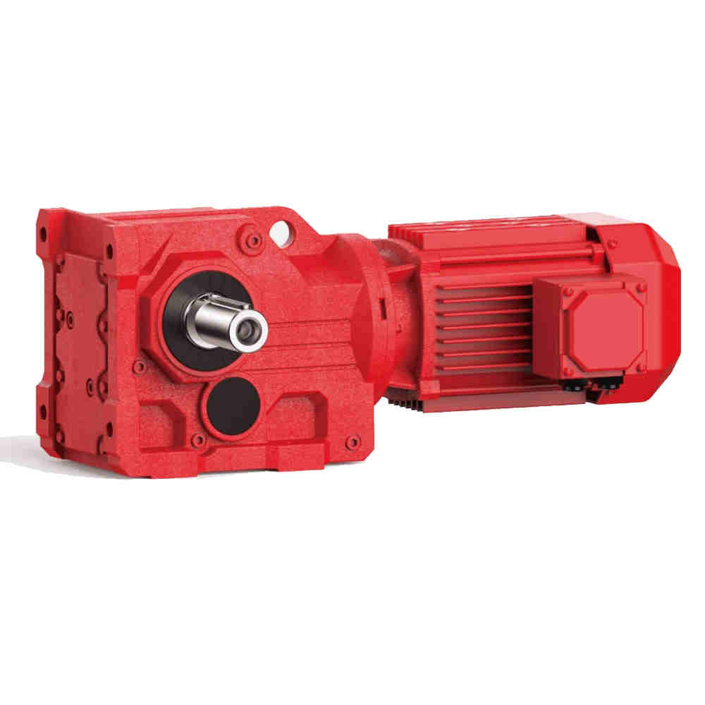 Multifunctional Helical Gearbox 90 Degree Box K Series Bevel Gear Drive Speed Reducer with Low Price