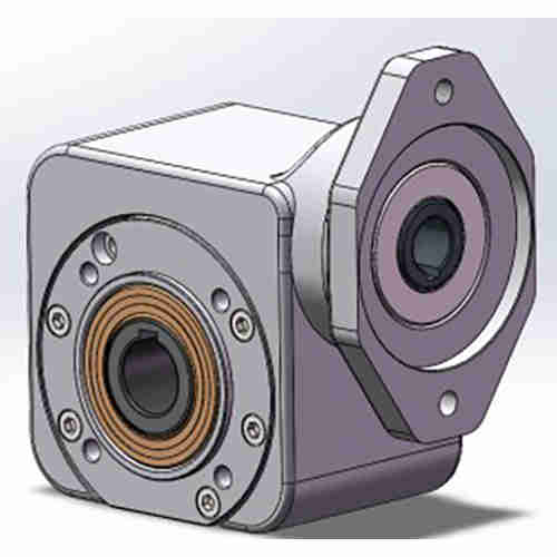 Customized High Torque Non Standard Gear Motor Reducer Worm Gearbox for Radar Solar Energy