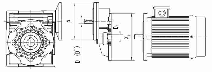 Multifunctional Pc Gearbox Helical Box Micro Worm Gear with Low Price