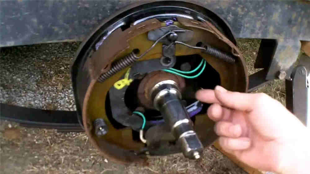86437-S Left/Right Trailer Brake 12 Electric Brake Self-Adjusted