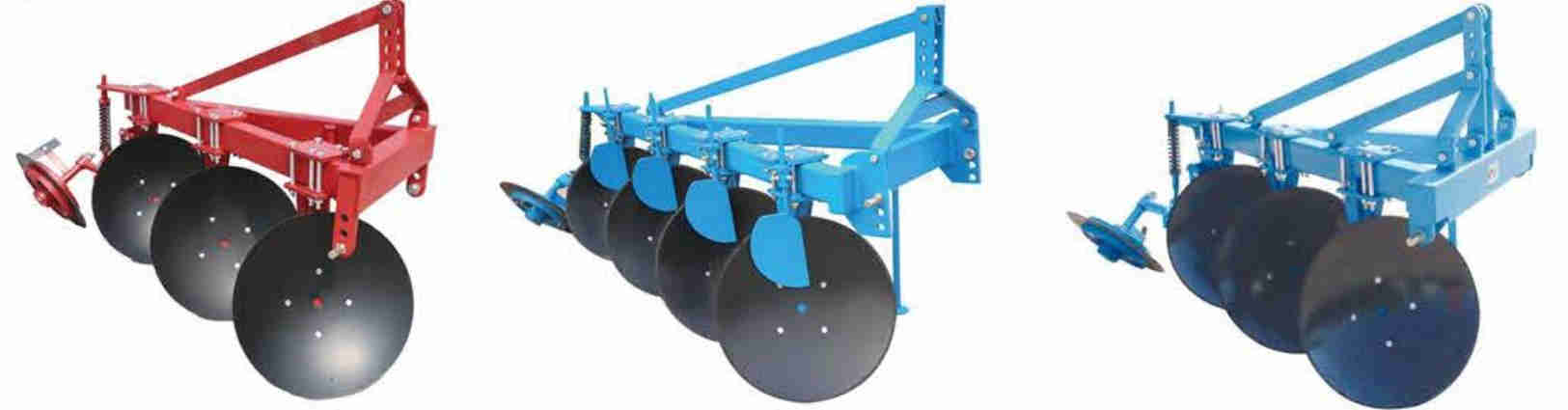 Agricultural Tractor Rotary Drive Double Drawbar Disc Plough Harrow for Soil Tillage