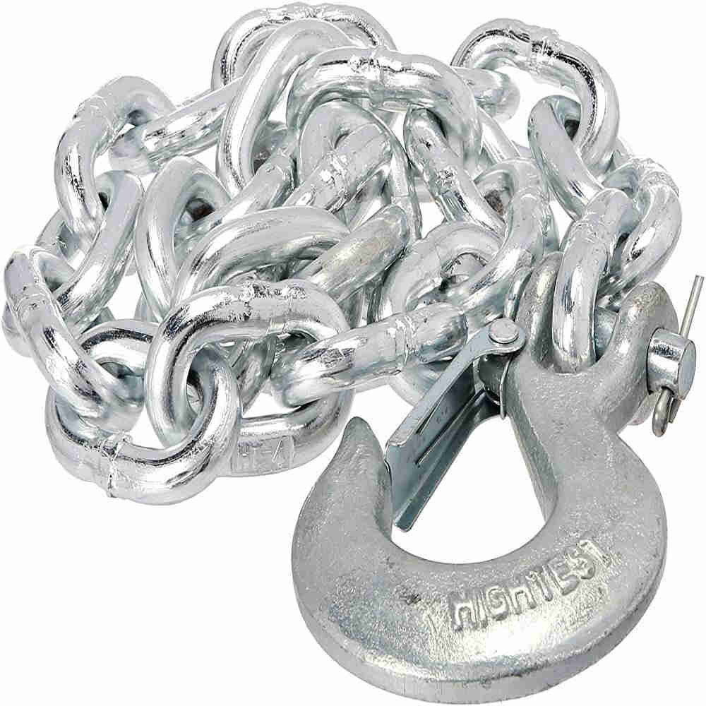 1BJY-SC-13L High Test Capacity 16200lbs Safety Chain G-43 New Used Trailer Parts & Accessories 1-Clevis Style Slip Hook