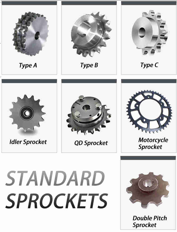 1/2 Segmented Half Chain Sprocket Wheel for Escalator Drive