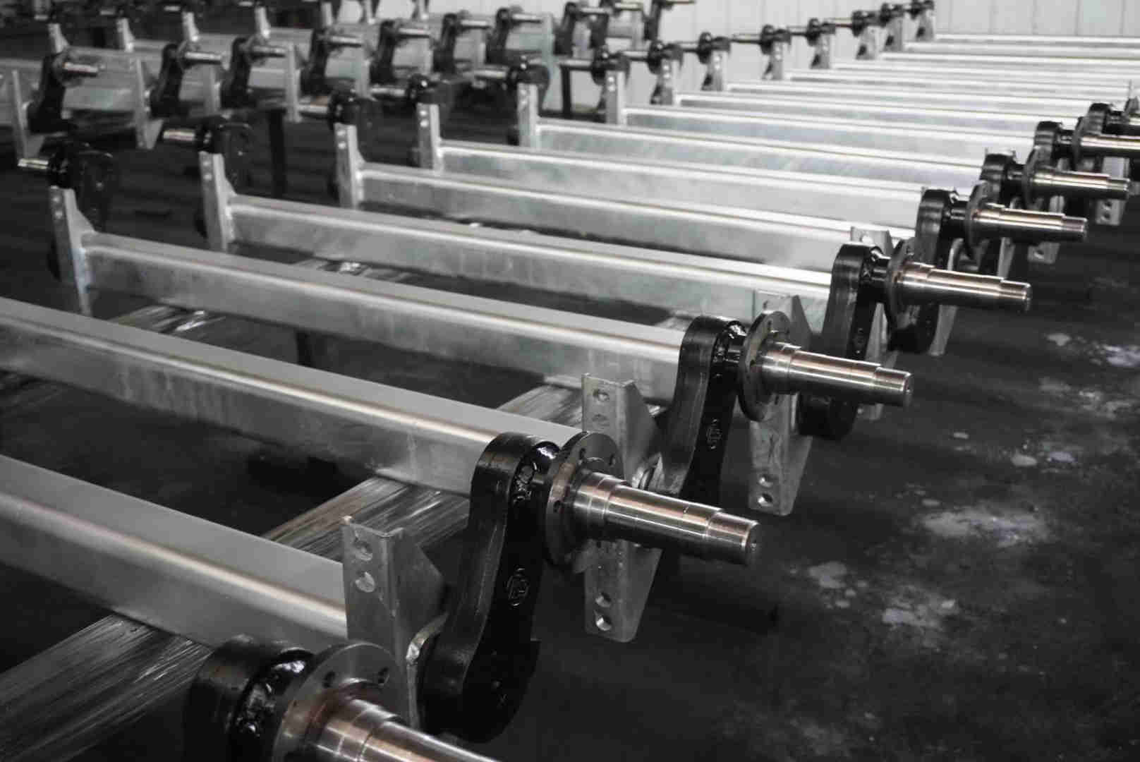 Heavy Duty Trailer Axle Germany Type Axle for Sale FA12F10.0 FA14F10.0 FA16F10.0 FA18F10.0