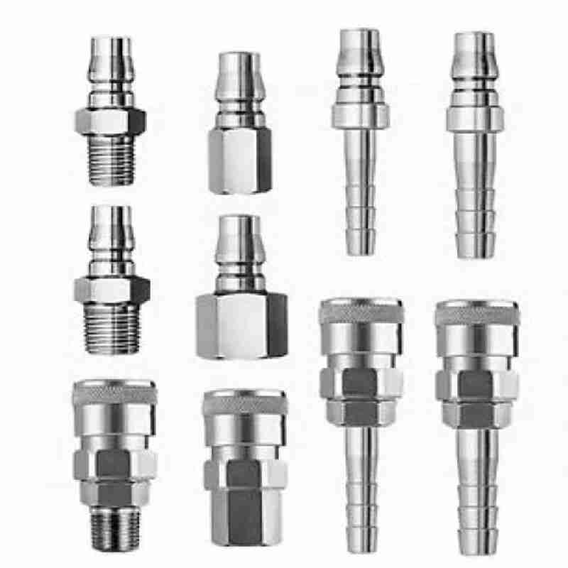 KZF 1/4  Inch  BSP/NPT Thread Female /male  304 Stainless Steel Hydraulic Quick Connect Couplings &quick Disconnect Coupler