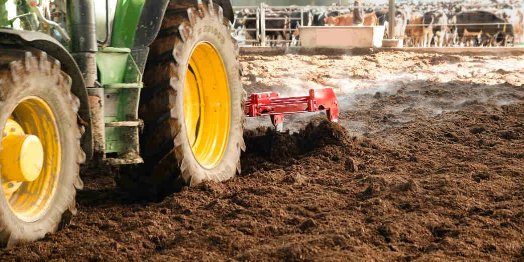 Professional Cheap 660kg Agricultural Machinery Compost Barn for Livestock