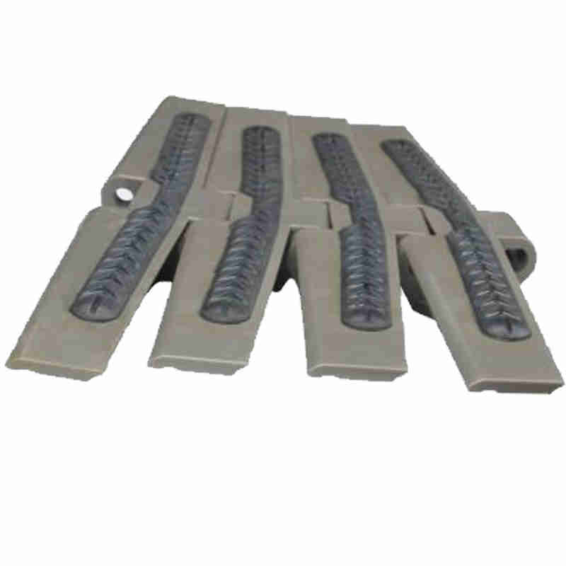 823 Single Hinge Magnetic Turning Sideflex Run Top Rubber Chain