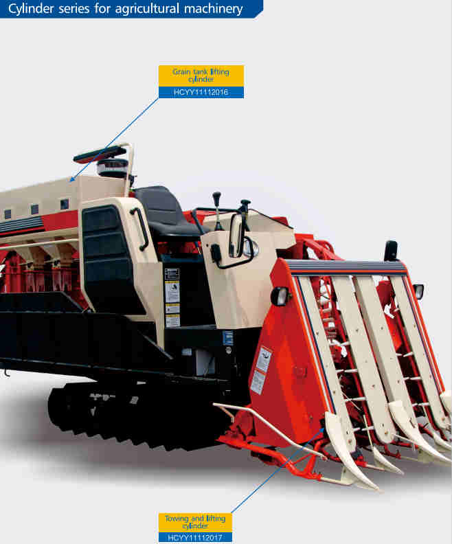 HCYY11112017 6kg Towing and Lifting Hydraulic Cylinder for Agricultural Machinery Machine