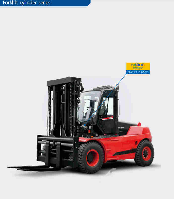 HCYY11112001 Good Quality Professional Factory 12kg Forklift Tilt Hydraulic Cylinder for Forklift