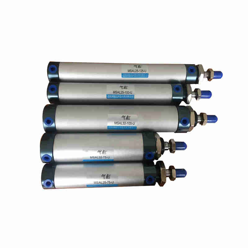 MSAL Series Aluminum Alloy Mini Pneumatic Cylinder