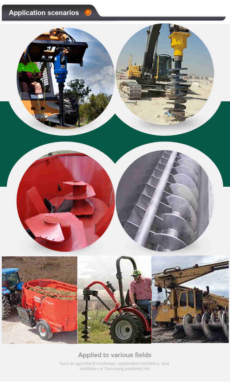 Ever-power Auger for Post Hole Digger and 12" Rock Auger Fence Tractor Drill Earth Auger