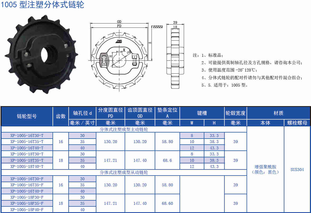 Low Price Guaranteed Quality 1005 Series 25.4mm Pitch Flat Top Chain Network Plastic Chain for Sale