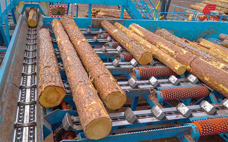 81XH Stainless Steel Lumber Conveyor Chain with 66.27mm Pitch