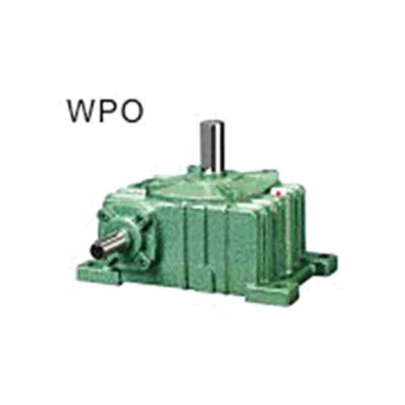 Large Reduction Ratio Wp Series Wpa / Wps / Wpo / Wpx Geared Motor Horizontal Worm Gear Reducer With Motor 40-250