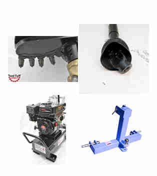 750KG 1000KG Capacity 3 Point Pallet Fork