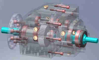 Dual Shaft Electric Motor