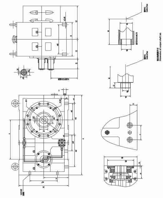 Professional Reduction Gear China Rubber Flooring Speed Reducer