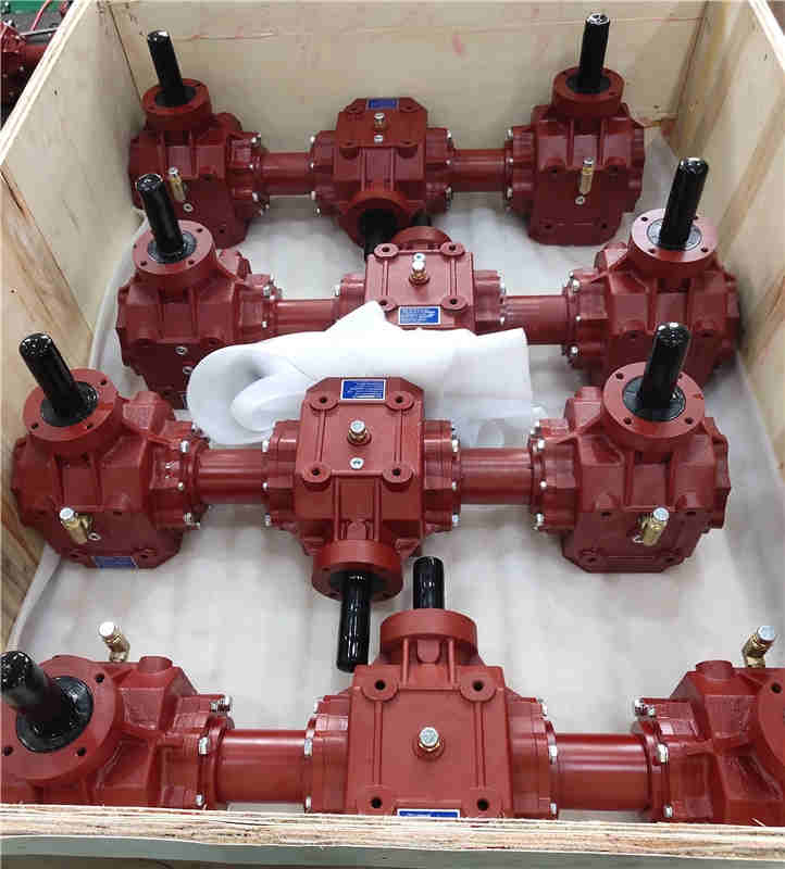 High Quality Fertilizer Seeder Gearbox square Speed Reducer Fertilizer Seeder Gear Drive Gearbox for Fertilizer Broadcaster