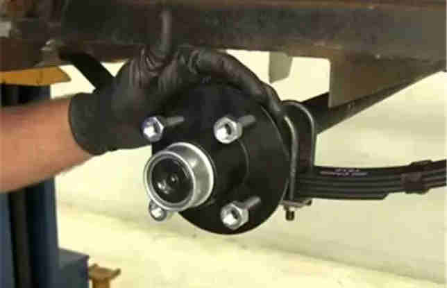 Trailer Axle Shaft Spring Axles with 2000-2200lbs 4 Lug or 5 Lug Hub